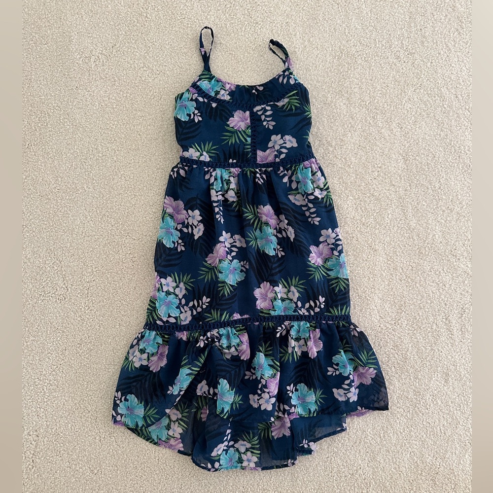 Children’s Place Navy Floral Kids Dress
